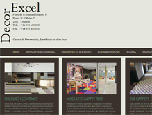 Tablet Screenshot of decorxl.com